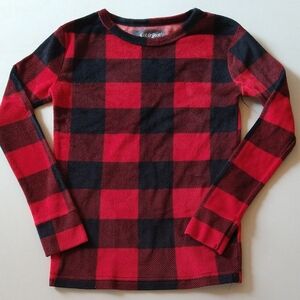 Red and Black Plaid Kids SOFT Pajamas